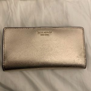 Kate Spade Platinum Gold Wallet